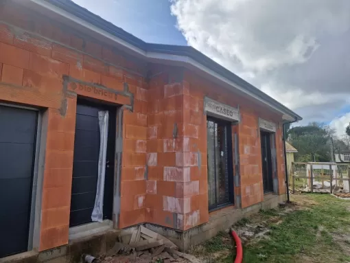 Réalisation et pose de gouttière aluminium gris anthracite sur Mont de marsan , Capbreton, MSG