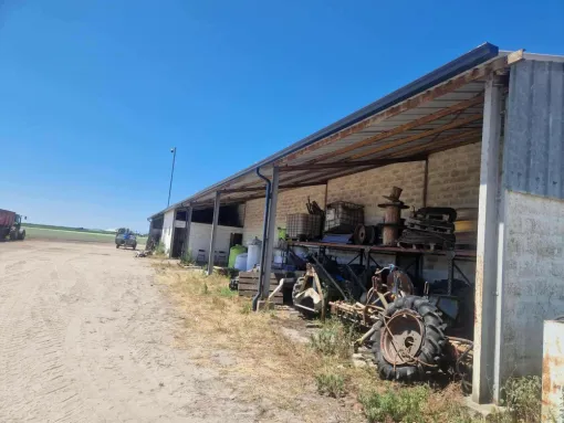 Gouttière aluminium sur batiment agricole proche belin-beliet, Capbreton, MSG
