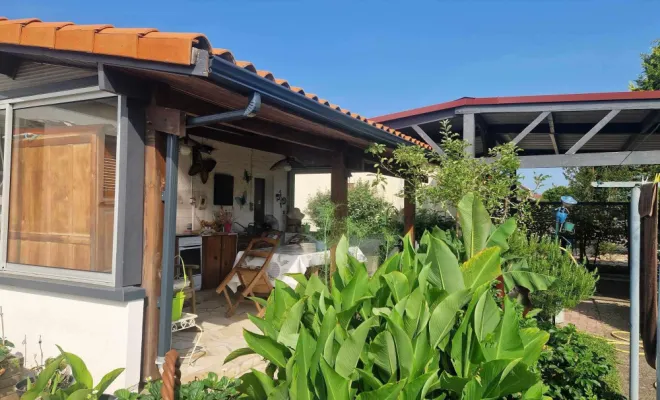 Remplacement gouttière zinc / PVC par de l'aluminium , Capbreton, MSG