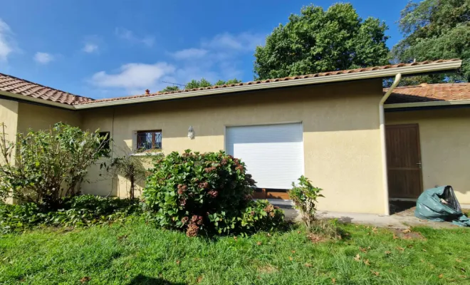 Remplacement de gouttières sur saint vincent de Paul , Capbreton, MSG