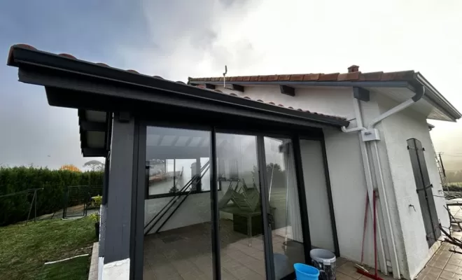 Pose de gouttières en aluminium, Capbreton, MSG